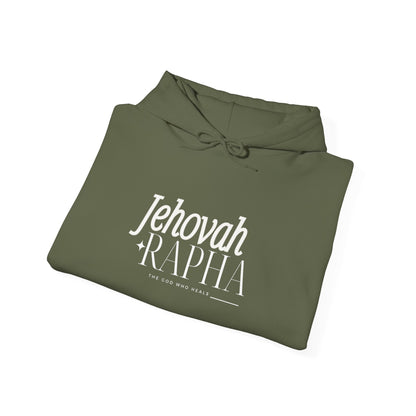Hooded Sweatshirt - Jehovah Rapha The God who Heals