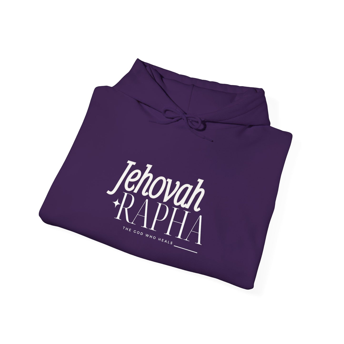 Hooded Sweatshirt - Jehovah Rapha The God who Heals