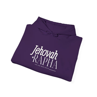 Hooded Sweatshirt - Jehovah Rapha The God who Heals