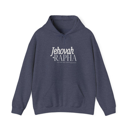 Hooded Sweatshirt - Jehovah Rapha The God who Heals