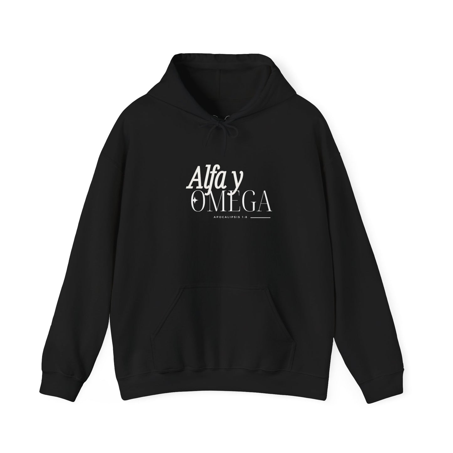 "Alfa y Omega" Heavy Blend™ Hooded Sweatshirt-Spanish version