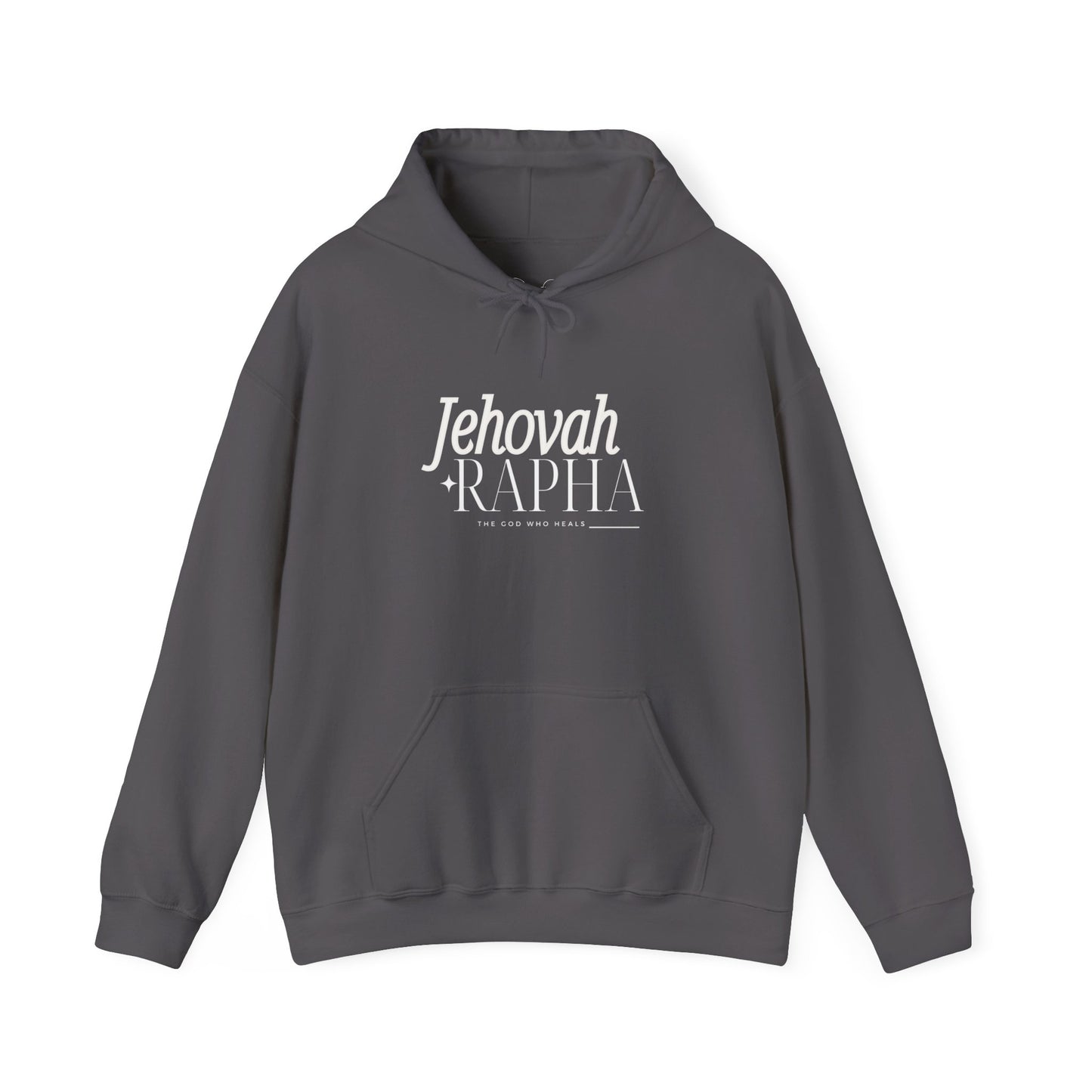 Hooded Sweatshirt - Jehovah Rapha The God who Heals