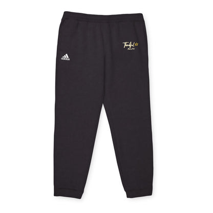 Thankful Adidas Unisex Fleece Joggers Christian Apparel - Psalm 95:2
