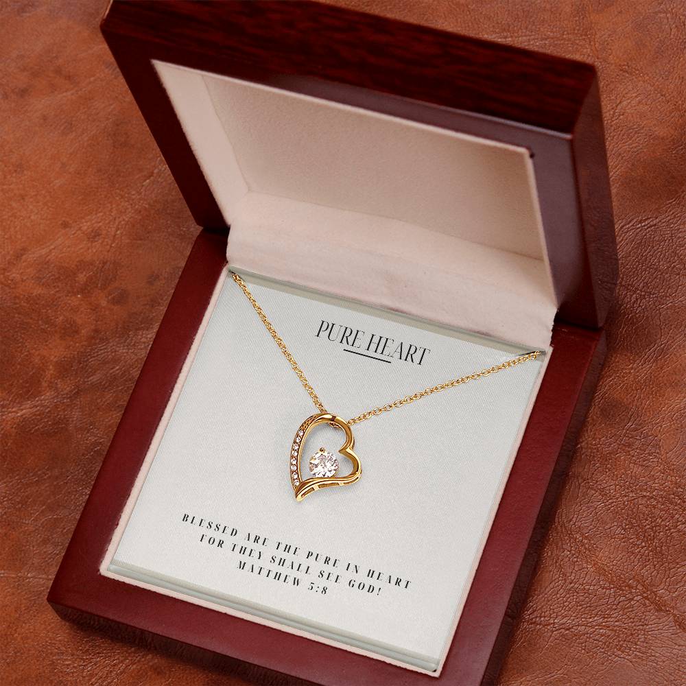 "Pure Heart" Forever Love Necklace