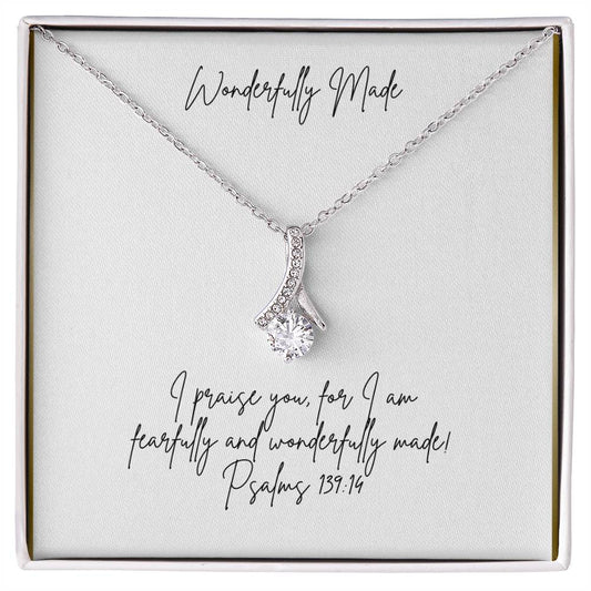 "Wonderfully Made" Alluring Beauty Necklace