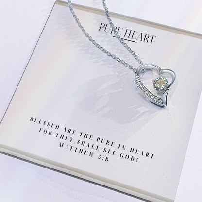 "Pure Heart" Forever Love Necklace