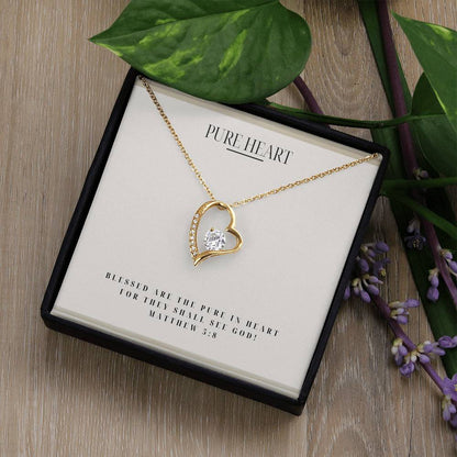 "Pure Heart" Forever Love Necklace