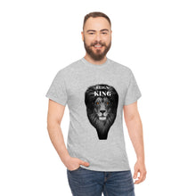 Load image into Gallery viewer, Unisex Heavy Cotton Tee &quot;Reign King-Lion&quot;
